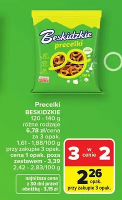 Precelki BESKIDZKIE promocja w Carrefour