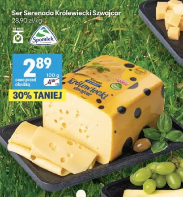 Ser Serenada Królewiecki Szwajcar promocja w Delikatesy Centrum
