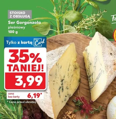 Ser Gorgonzola pleśniowy Kaufland promocja w Kaufland