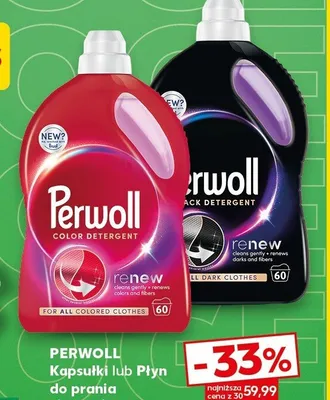 Kapsułki lub Płyn do prania Perwoll promocja w Kaufland