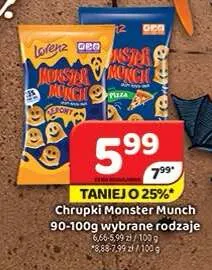 Chrupki Monster Munch promocja w Delfin