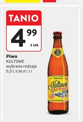 Piwo Kultowe promocja w Intermarche