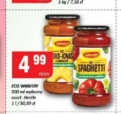 Sos Winiary Nestle promocja w Chorten