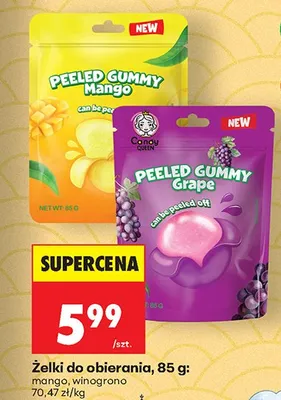 Żelki do obierania winogrono promocja w Biedronka