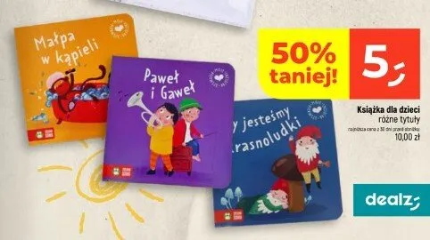 Książka dla dzieci promocja w Dealz