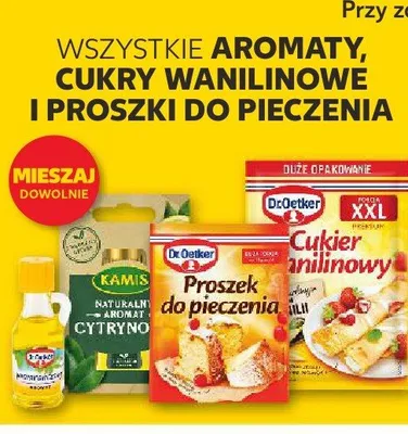 Aromat, cukier wanilinowy, proszek do pieczenia wszystkie rodzaje promocja w Kaufland