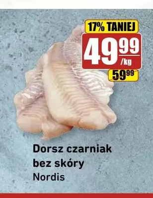 Dorsz czarniak bez skóry Nordis promocja w API Market