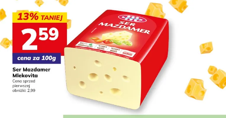 Ser mazdamer Mlekovita promocja w Hitpol