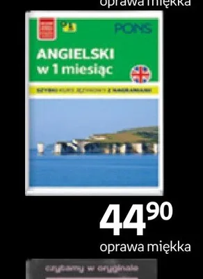 Książka Angielski w 1 miesiąc Pons promocja w Empik