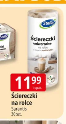 Ściereczki na rolce Stella promocja w Leclerc