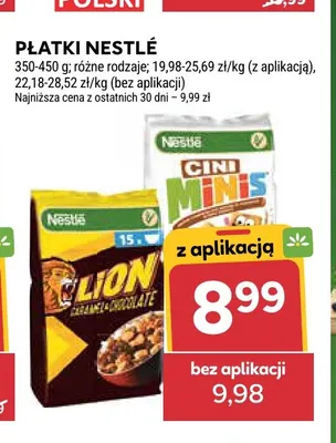 Płatki Nestlé Lion promocja w Stokrotka