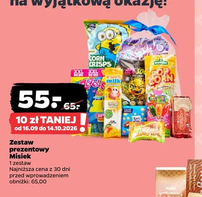 Zestaw prezentowy Misiek promocja w Netto