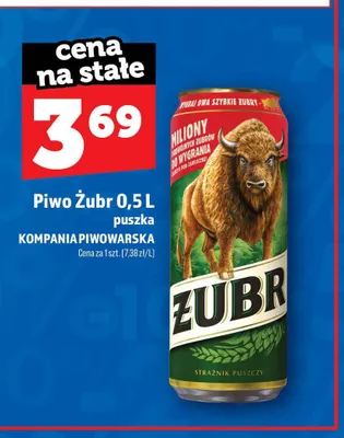 Piwo Żubr promocja w TOPAZ