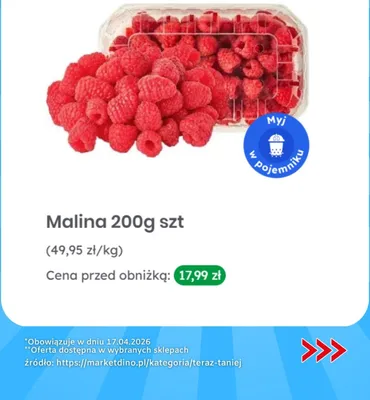Malina promocja w Dino