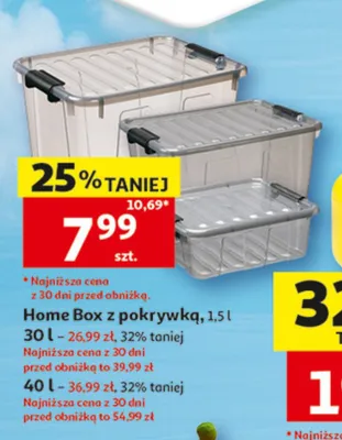 Home Box z pokrywką 1,5l promocja w Auchan