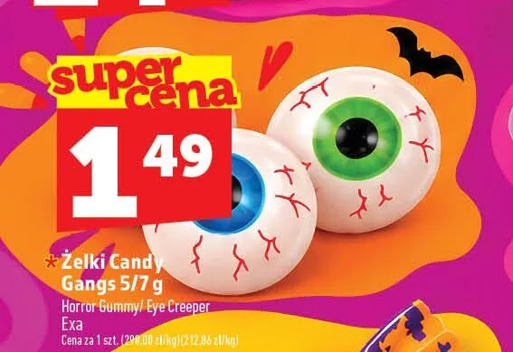 Żelki Candy Gangs Horror Gummy promocja w TOPAZ