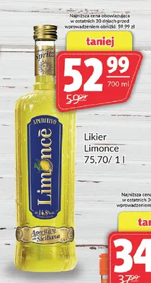 Likier Limonce promocja w Prim Market