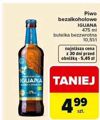 Piwo bezalkoholowe promocja w Carrefour Market