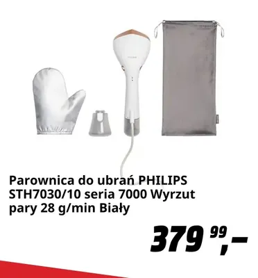 Parownica do ubrań Philips STH7030/10 seria 7000 biały promocja w Media Markt
