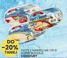 Filety z makreli w pomidorach promocja w Wafelek
