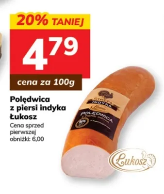 Polędwica z piersi indyka Łukosz promocja w Hitpol