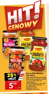 Sos Słodkie Chili Winiary promocja w Twój Market