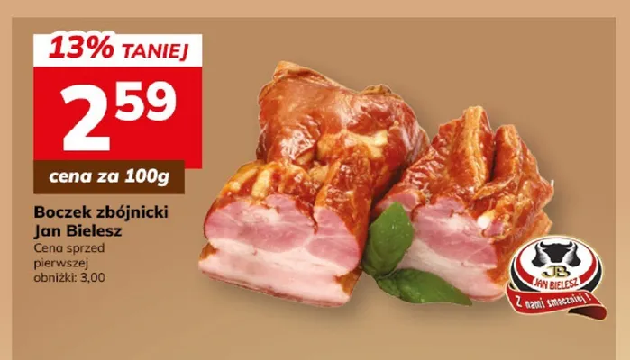 Boczek zbójnicki promocja w Hitpol