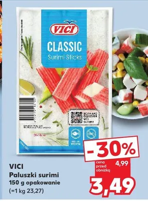Paluszki surimi promocja w Kaufland