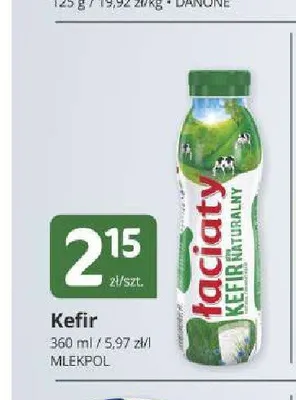 Kefir Łaciaty Mlekpol promocja w Marketvita