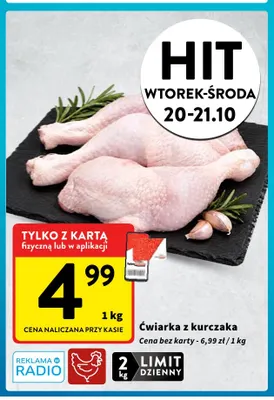 Ćwiartka z kurczaka promocja w Intermarche