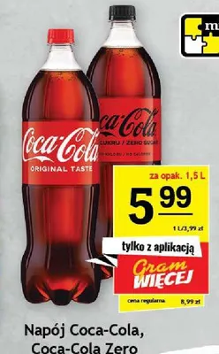 Napój Coca-Cola Original Taste promocja w Gram Market