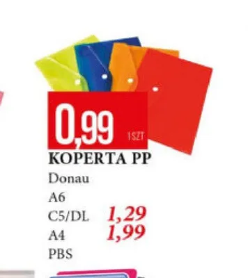 Koperta PP Donau A6 promocja w Leclerc
