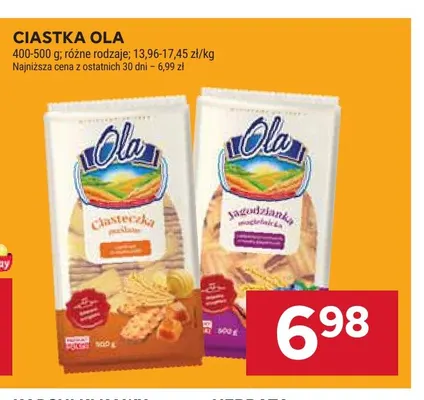 Ciastka Ola promocja w Stokrotka