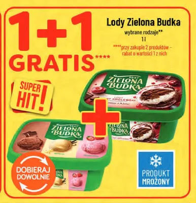 Lody Zielona Budka promocja w POLOmarket