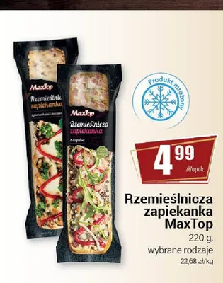 Rzemieślnicza zapiekanka MaxTop promocja w Premium Nasz Sklep