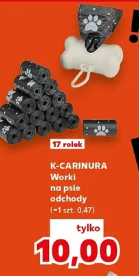 Worki na psie odchody promocja w Kaufland