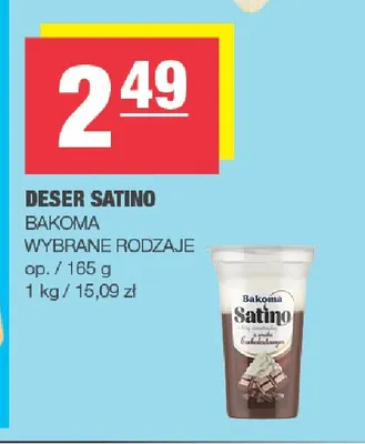 Deser Satino Bakoma promocja w SPAR