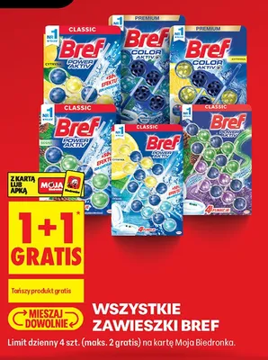 Zawieszki Bref promocja w Biedronka
