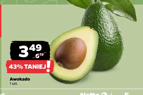 Awokado promocja w Netto