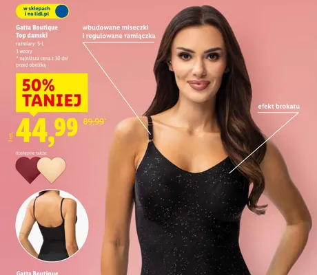 Top damski  promocja w Lidl