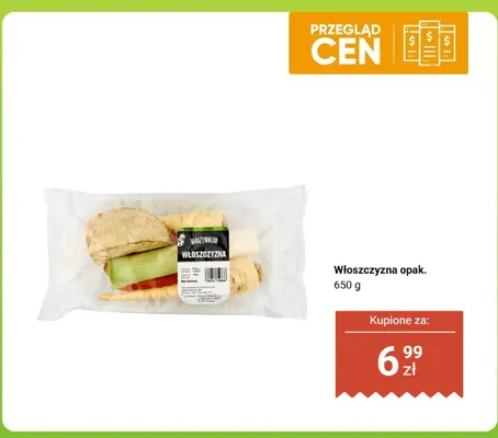 Włoszczyzna opak. promocja w Biedronka