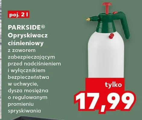 Opryskiwacz ciśnieniowy  promocja w Kaufland