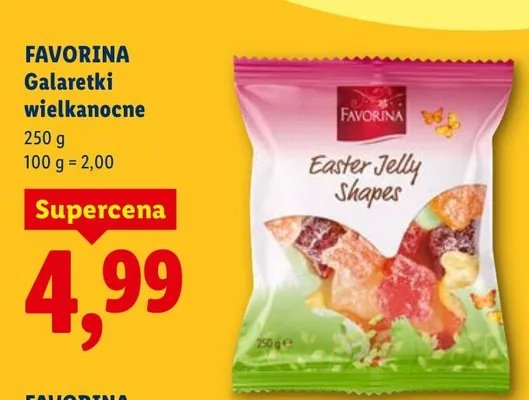 Galaretki wielkanocne promocja w Lidl