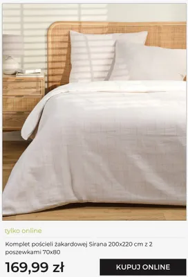 Komplet pościeli żakardowej home&you Sirana 200x220 cm z 2 poszewkami 70x80 promocja w home&you