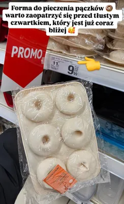 Forma do pieczenia pączków promocja w Auchan