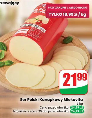 Ser Polski Kanapkowy promocja w Dino