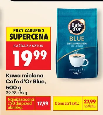 Kawa mielona Blue promocja w Biedronka