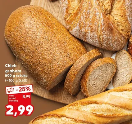 Chleb graham promocja w Kaufland