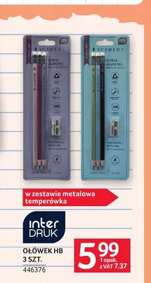 Ołówek HB Interdruk 3-pak promocja w Selgros