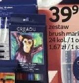 Zestaw brush markerów CREADU promocja w Dzień Dziecka